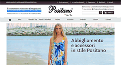 Desktop Screenshot of positanoabbigliamento.com
